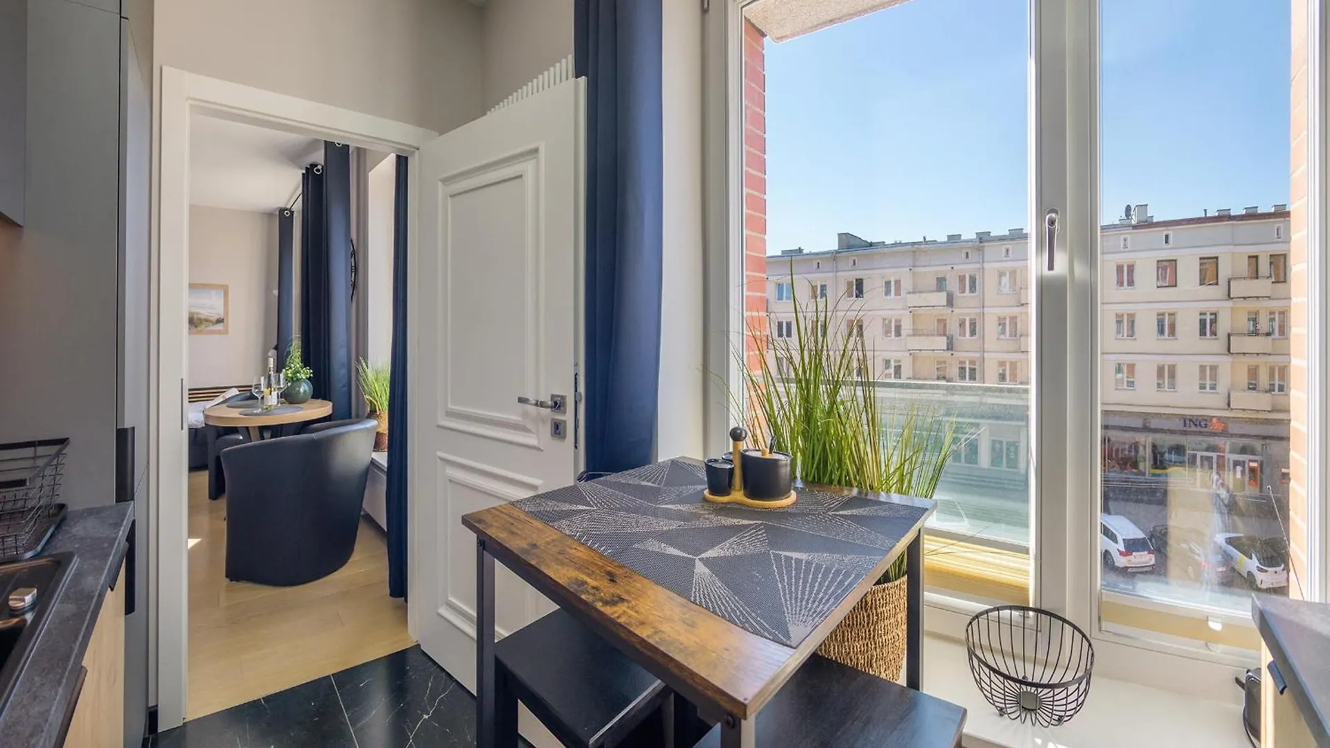Apartmán Lovely Rajska Studio Gdaňsk